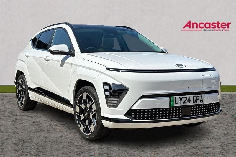 White Used 2024 Hyundai Kona Ultimate SUV | £23,499 (Good price) - Image 1/4