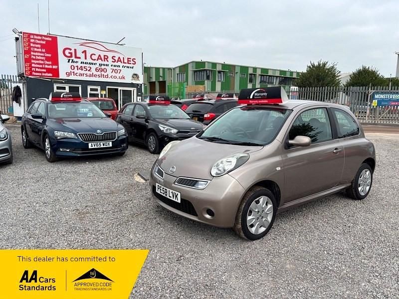 Used Nissan Micra Acenta+ 79 HP (58 kW) 2008 Beige Hatchback