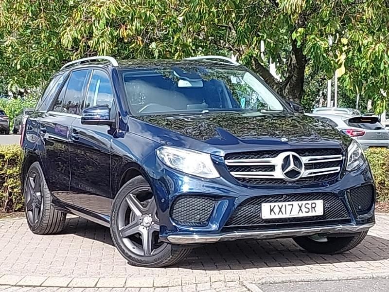 Blue Used 2017 Mercedes GLE350 AMG line SUV | £20,998 (Super price) - Image 1/4