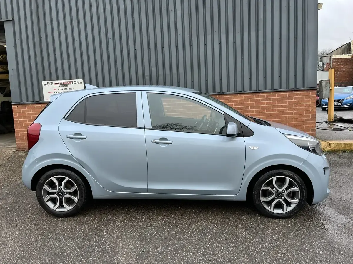 Used Kia Picanto 66 HP (48 kW) 2019 Blue Hatchback