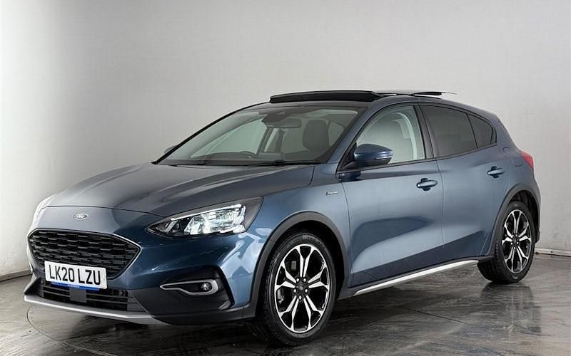Used Ford Focus Active X 125 HP (91 kW) 2020 Blue Hatchback
