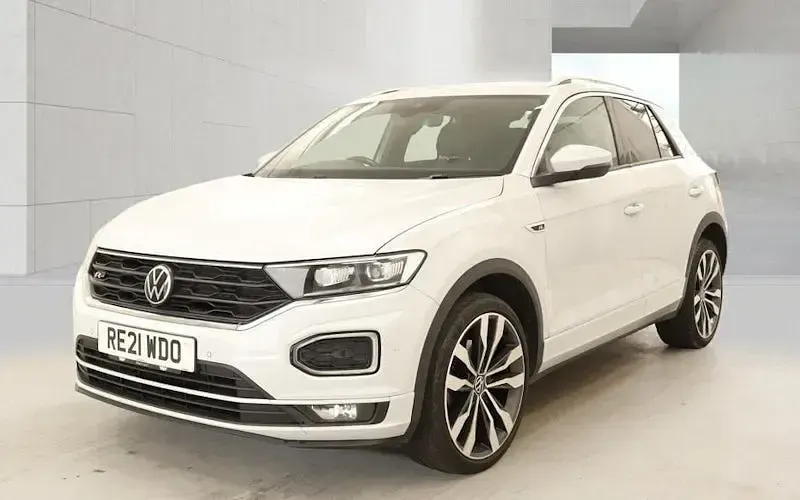 Used VW T-Roc R-line 150 HP (110 kW) 2021 Silver SUV