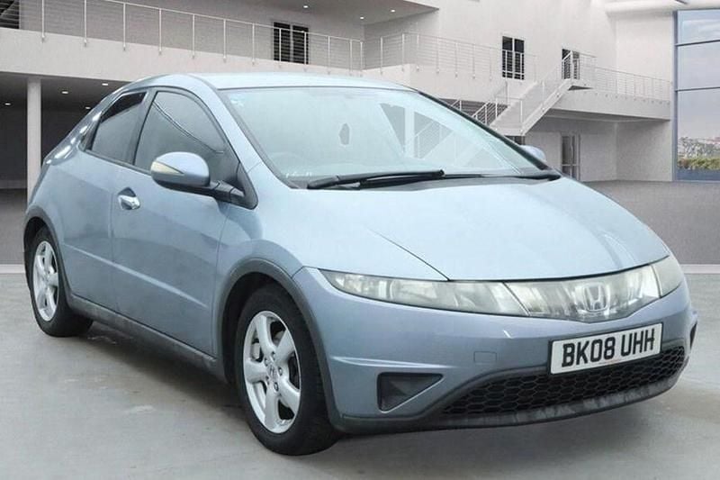 Blue Used 2008 Honda Civic SE Hatchback | £2,495 (Fair price) - Image 1/1
