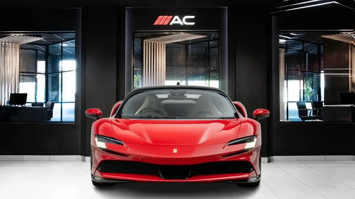 Used Ferrari SF90 2021 Red Coupe