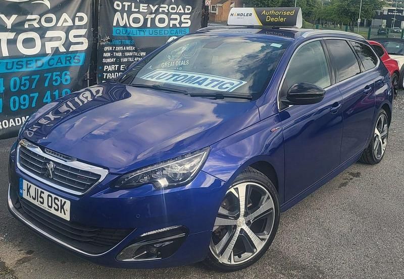 Blue Used 2015 Peugeot 308 GT-line Estate | £5,995 (Good price) - Image 1/4