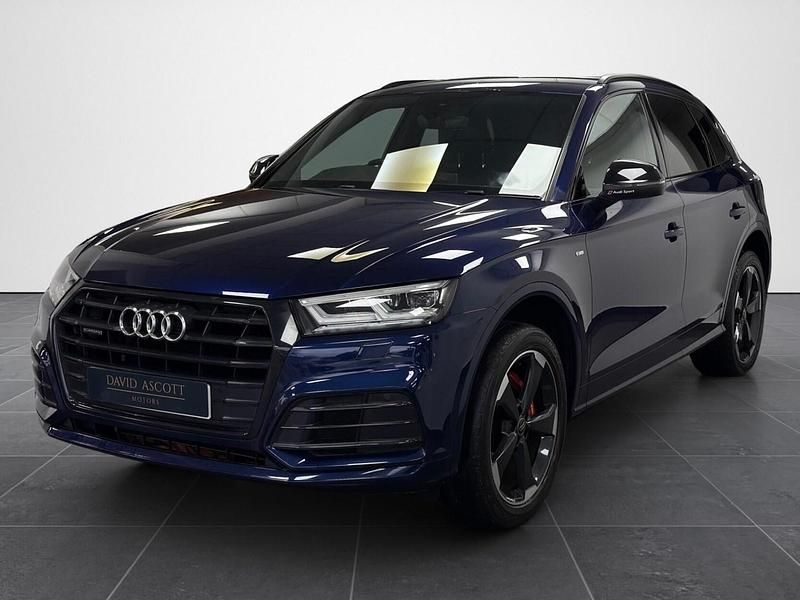 Used Audi Q5 Black Edition 2019 Blue SUV