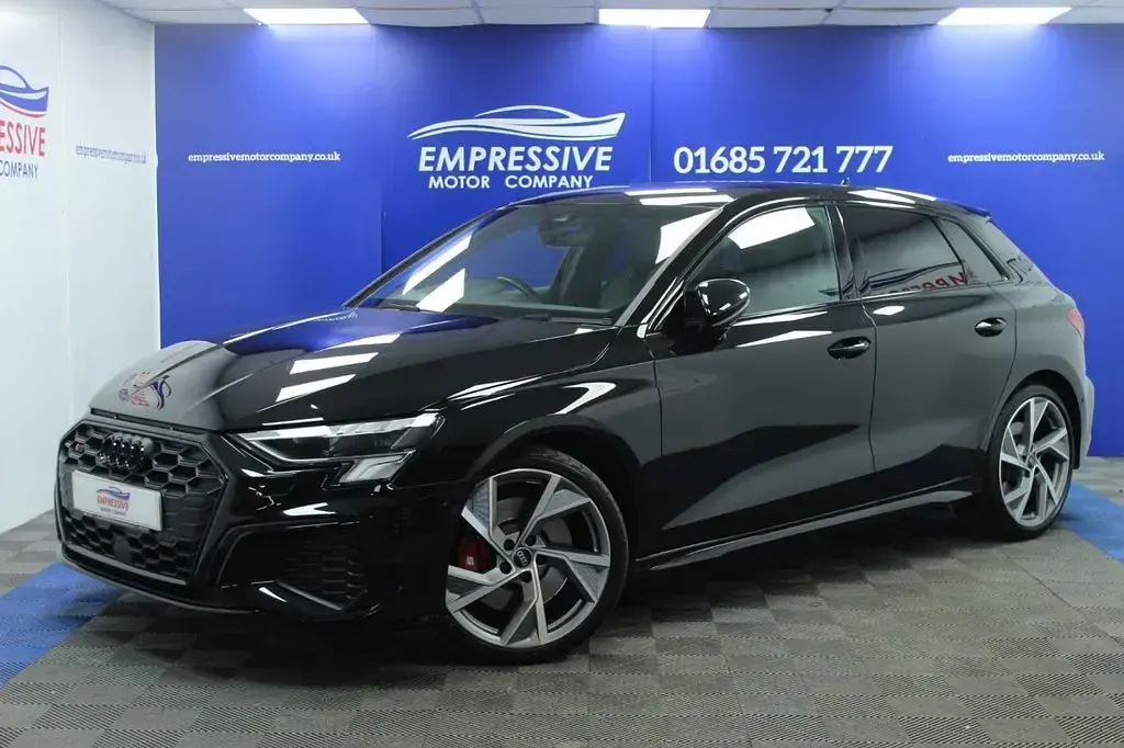 Used Audi S3 Sportback Black Edition 310 HP (228 kW) 2023 Black Hatchback
