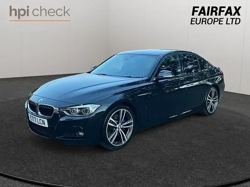 Used BMW 330e M Sport 2017 Black Sedan