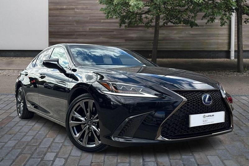 Black Used 2021 Lexus ES300H Sport Line Sedan | £27,991 (Fair price) - Image 1/4