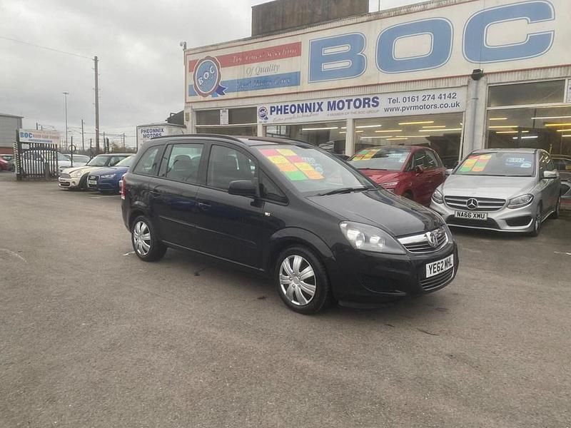 Used Vauxhall Zafira 2013 Black MPV