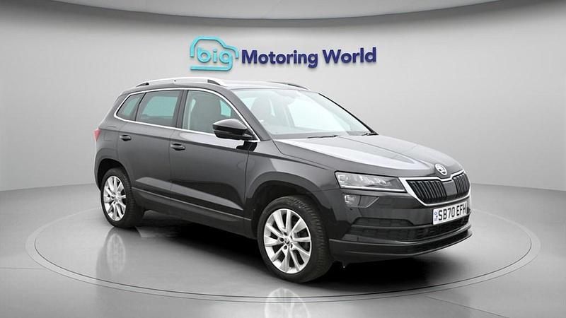 Used Skoda Karoq SE L 150 HP (110 kW) 2021 Black SUV