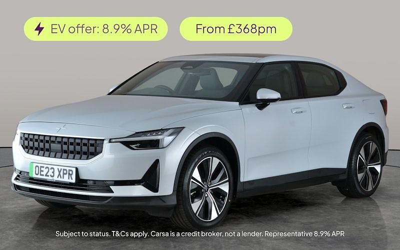 Silver Used 2022 Polestar 2 Long Range Dual motor Hatchback | £21,624 (Fair price) - Image 1/3