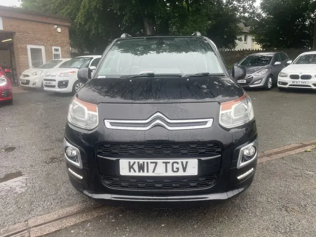 Used Citroën C3 Picasso Platinum 100 HP (73 kW) 2017 Black MPV