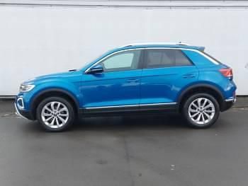 Used VW T-Roc Style 150 HP (110 kW) 2023 Blue SUV