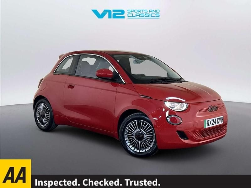 Used Fiat 500e Red 86 kW (118 HP) 2024 Red Hatchback