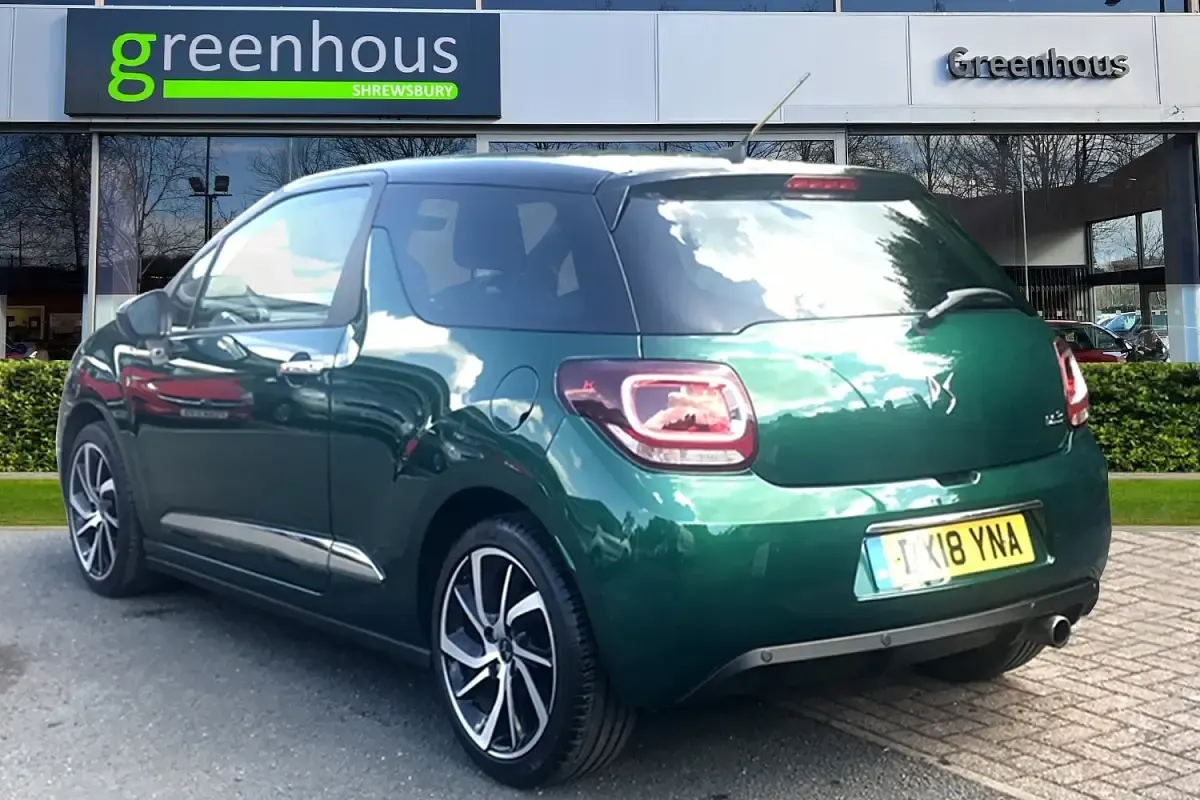 Used DS Automobiles DS3 Connected Chic 2018 Green Hatchback