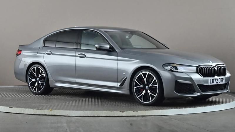 Grey Used 2022 BMW 520 M Sport Sedan | £28,998 (Fair price) - Image 1/4