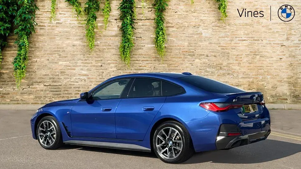 Used BMW i4 M Sport 250 kW (340 HP) 2023 Blue Sedan