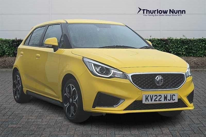 Usado MG MG3 Exclusive 106 HP (77 kW) 2022 Amarelo Citadino