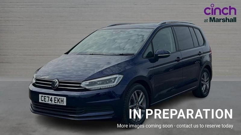 Used VW Touran Match 150 HP (110 kW) 2024 Blue MPV