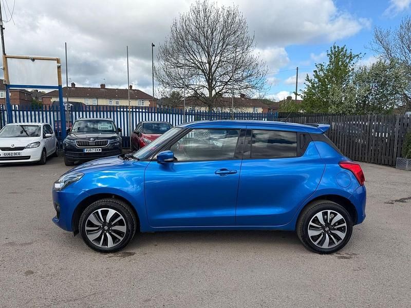 Usado Suzuki Swift SZ5 90 HP (66 kW) 2018 Azul Citadino
