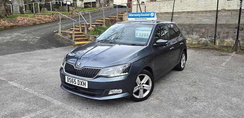 Used Skoda Fabia SE L 103 HP (75 kW) 2015 Grey Hatchback