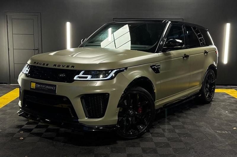 Blue Used 2018 Land Rover Range Rover Sport SVR SUV | £39,995 (Fair price) - Image 1/1