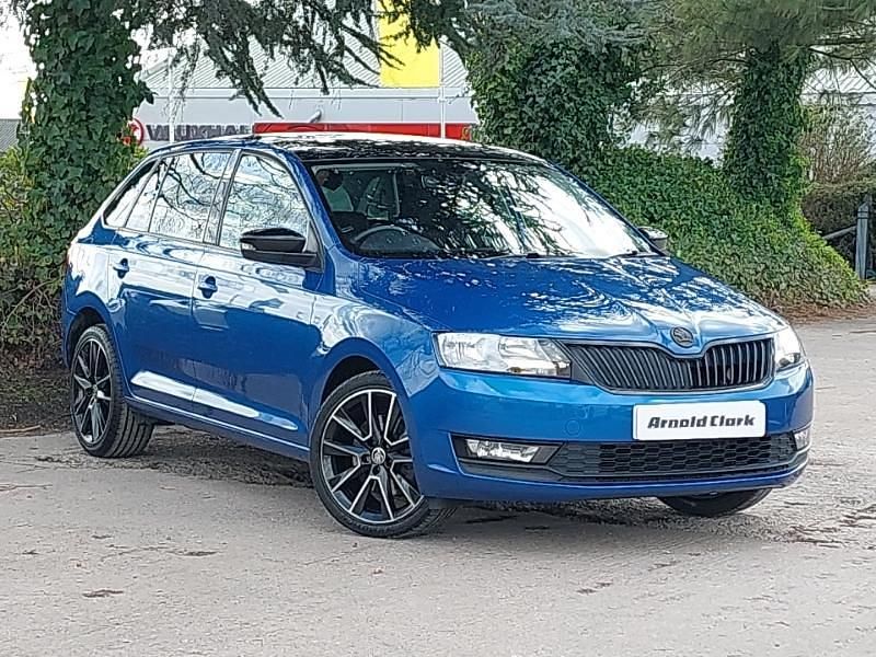 Used Skoda Rapid Sport 95 HP (69 kW) 2019 Blue Hatchback