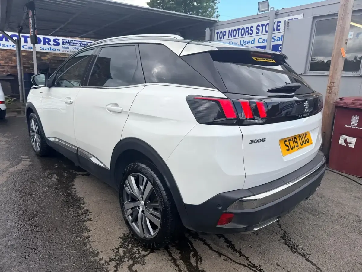 Used Peugeot 3008 GT-line 2019 White SUV