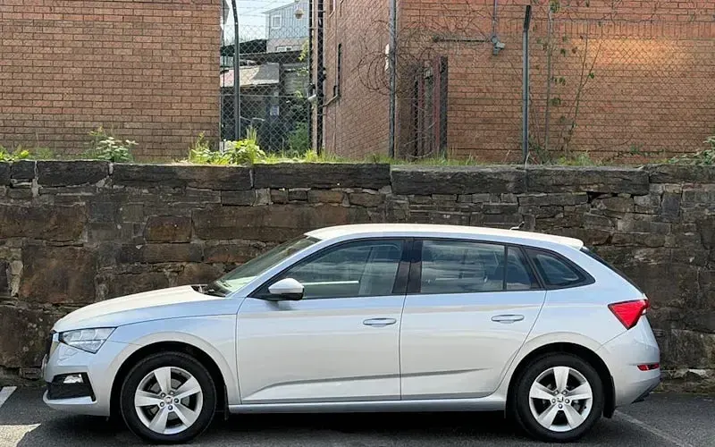Used Skoda Scala SE 116 HP (85 kW) 2019 Silver Hatchback