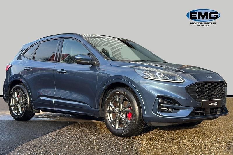 Blue Used 2022 Ford Kuga ST-Line SUV | £18,699 (Fair price) - Image 1/3