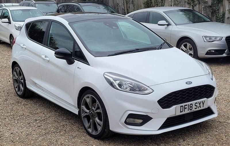 Used Ford Fiesta ST-Line 2018 White Hatchback