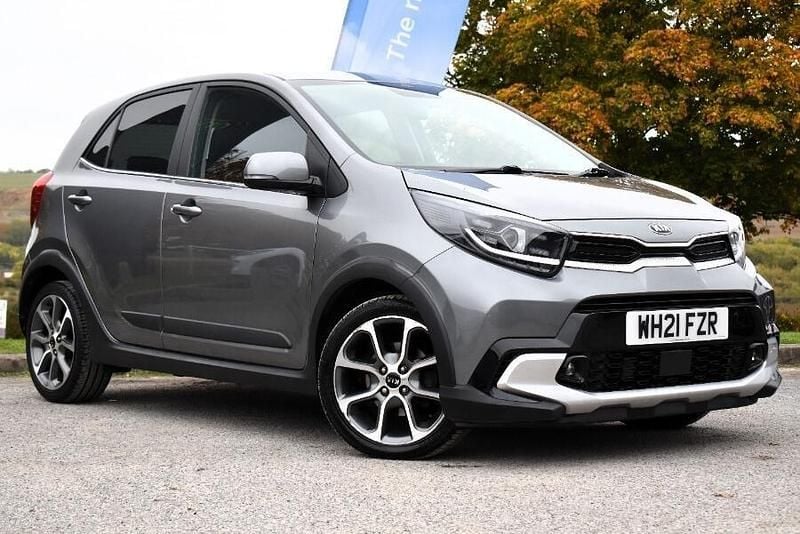 Grey Used 2021 Kia Picanto X-Line Hatchback | £9,648 (Fair price) - Image 1/4