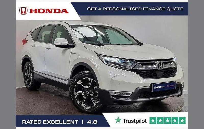 White Used 2019 Honda CR-V Hybrid SUV | £18,165 (Good price) - Image 1/4