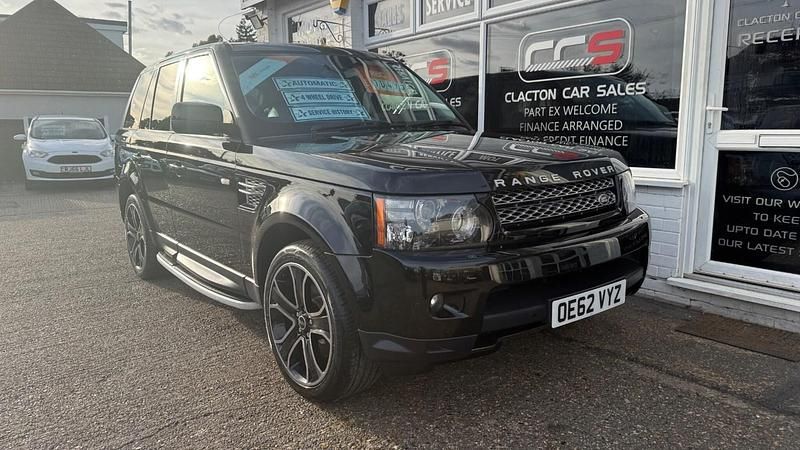 Black Used 2013 Land Rover Range Rover Sport HSE SUV | £10,495 - Image 1/4