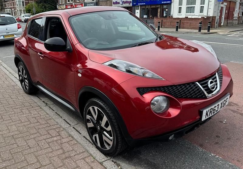 Used Nissan Juke N-TEC 117 HP (86 kW) 2014 Red SUV