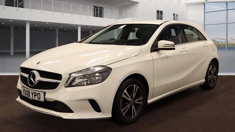 Used Mercedes A160 SE 102 HP (75 kW) 2018 White Hatchback