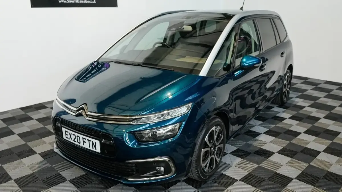 Used Citroën Grand C4 Picasso Feel 130 HP (95 kW) 2020 Blue MPV