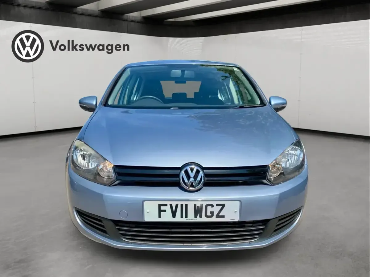 Used VW Golf VI S 85 HP (62 kW) 2011 Blue Hatchback