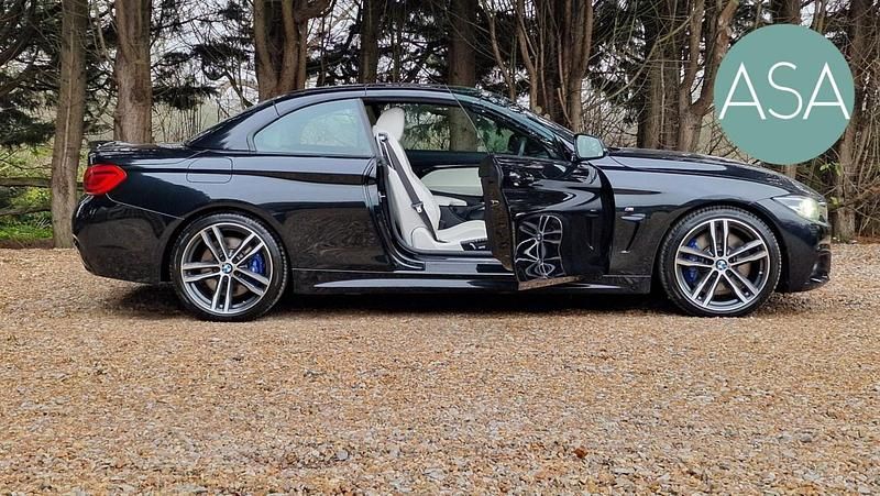 Used BMW 430 Cabriolet M Sport 252 HP (185 kW) 2017 Black Cabriolet