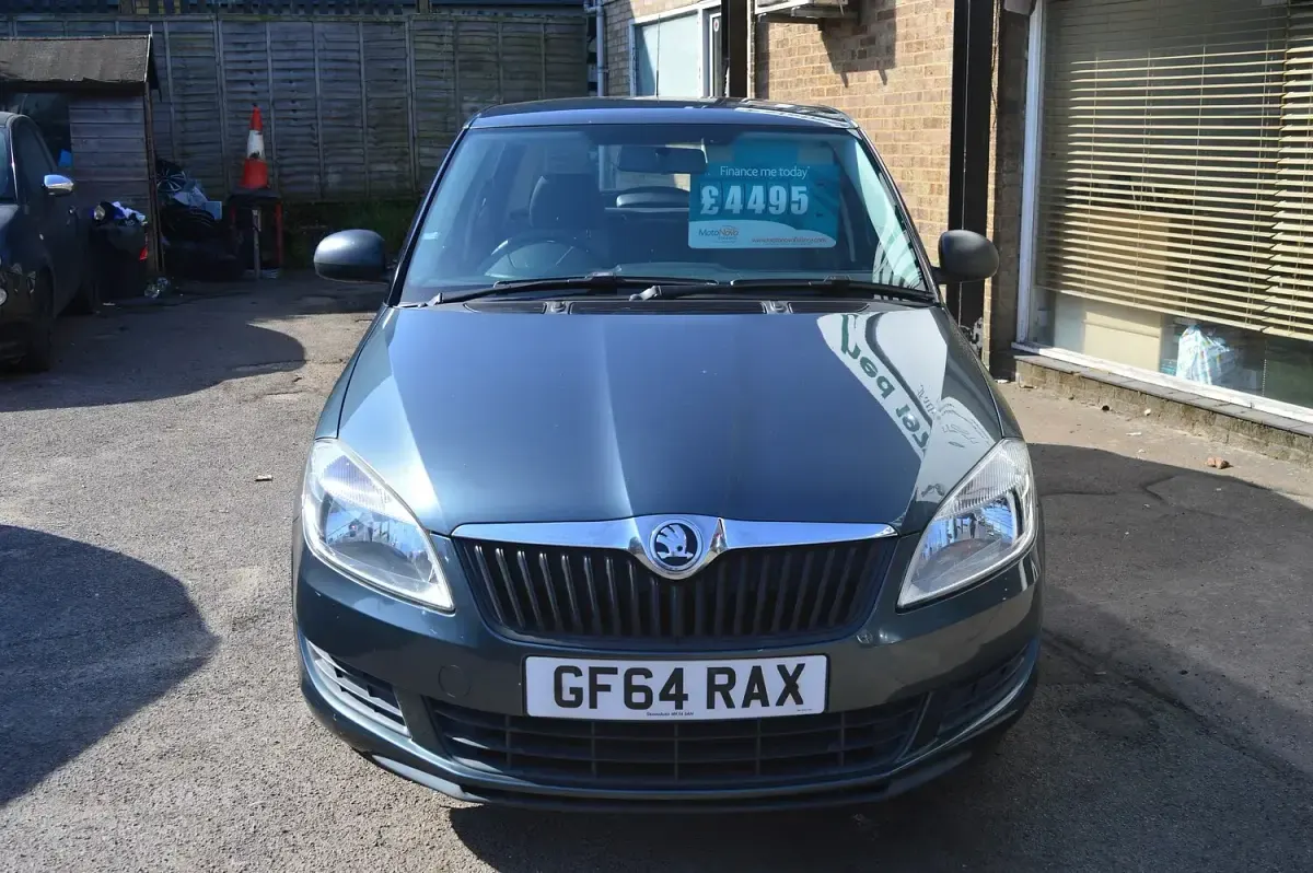 Used Skoda Fabia 60 HP (44 kW) 2014 Grey Hatchback
