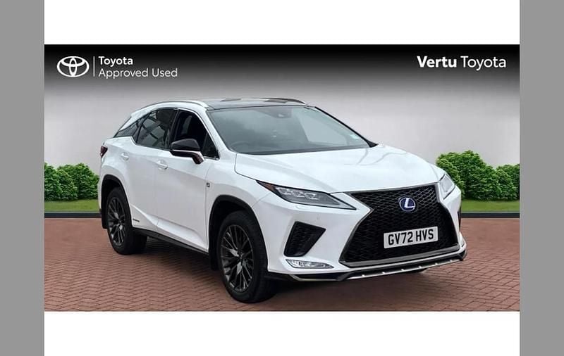 White Used 2022 Lexus RX450h Sport Line SUV | £39,174 (A bit pricey) - Image 1/4