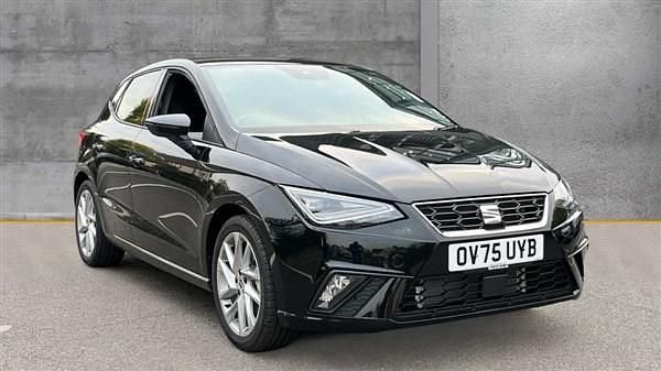 Metallic midnight black New 2025 Seat Ibiza FR Hatchback | £18,940 (Super price) - Image 1/4