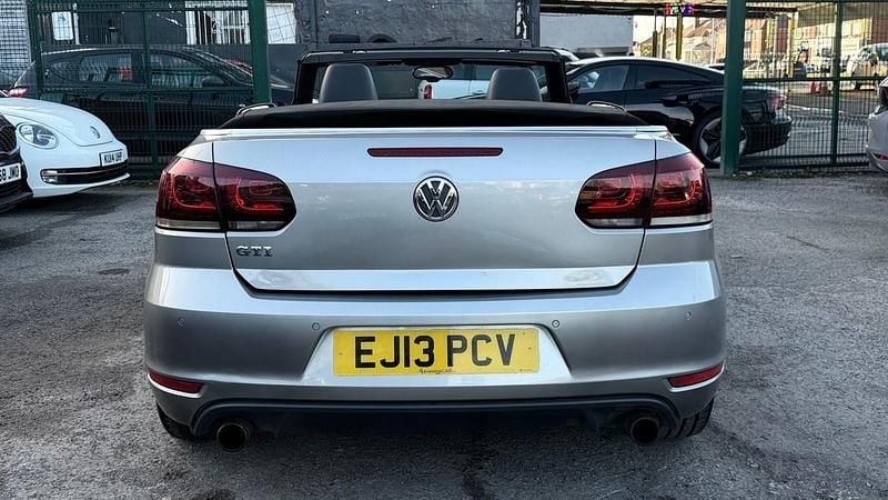 Used VW Golf Cabriolet GTI 210 HP (154 kW) 2013 Silver Cabriolet