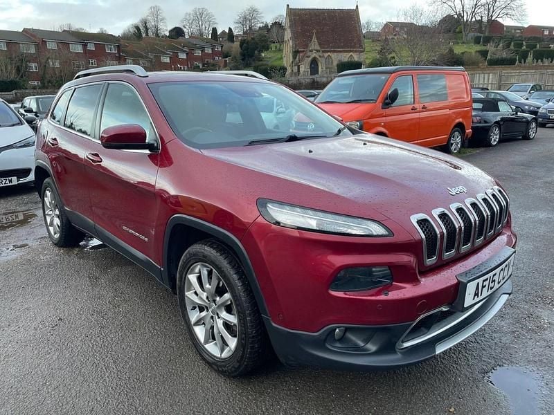 Used Jeep Cherokee Limited 170 HP (125 kW) 2015 Red SUV