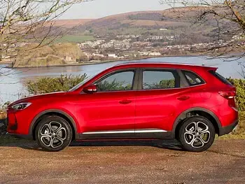 New MG ZS SE 197 HP (144 kW) 2026 Red SUV