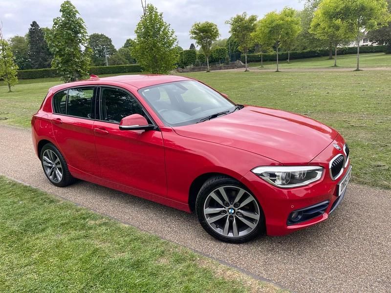 Red Used 2015 BMW 116 Sport Line Hatchback | £5,290 (Fair price) - Image 1/4