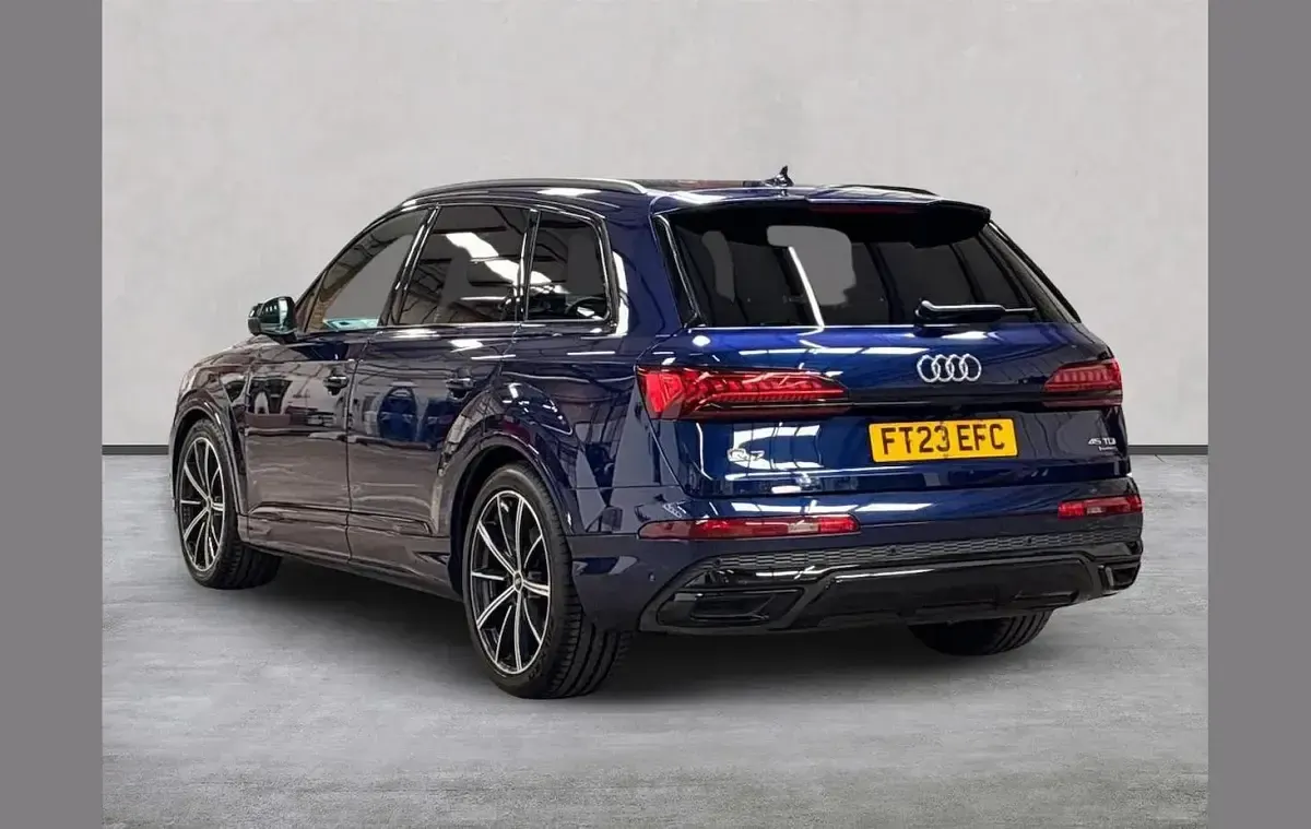 Used Audi Q7 S-Line 231 HP (169 kW) 2023 Blue SUV