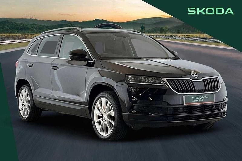 Black Used 2019 Skoda Karoq SE L SUV | £14,995 (Fair price) - Image 1/4