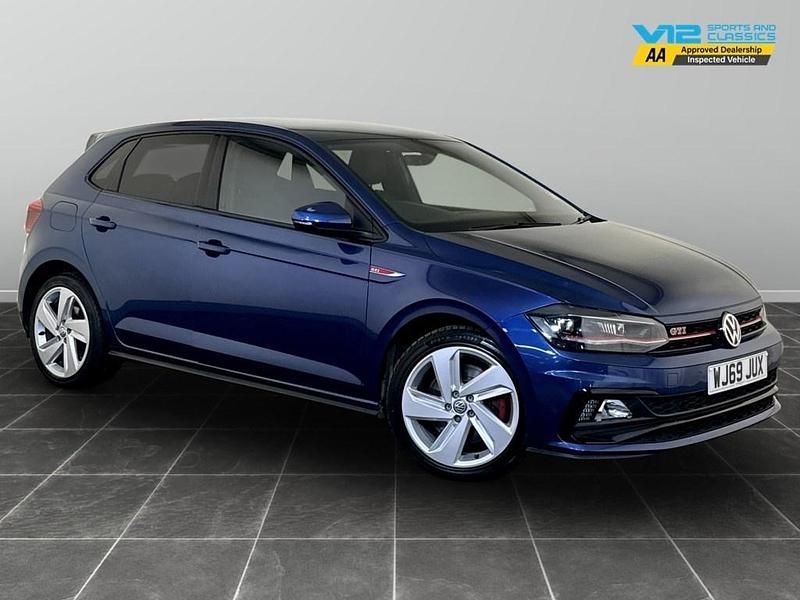 Blue Used 2019 VW Polo GTI Hatchback | £13,895 (Good price) - Image 1/2